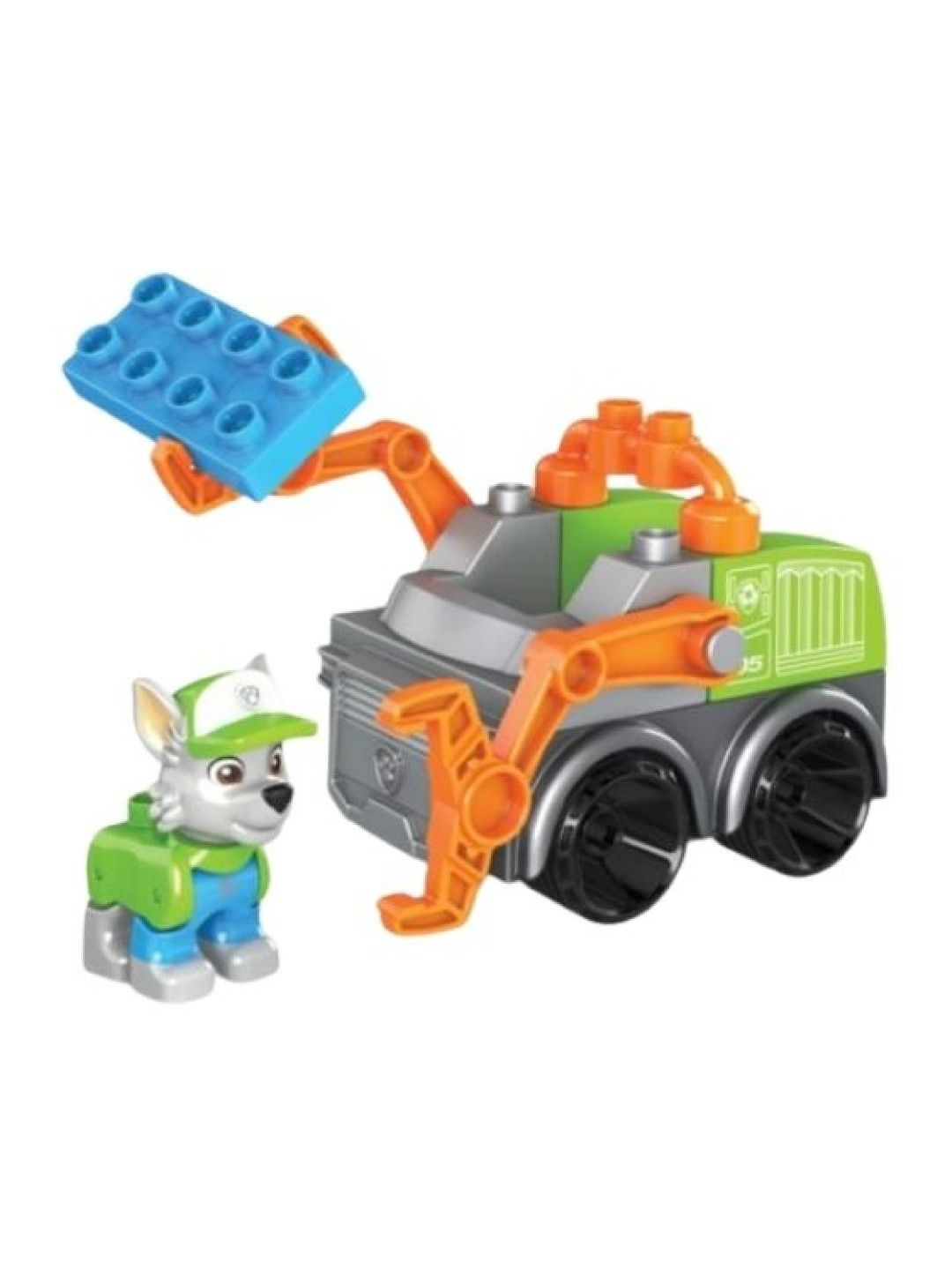 Mega Bloks PAW Patrol: The Movie - Rocky’s City Recycling Truck Set