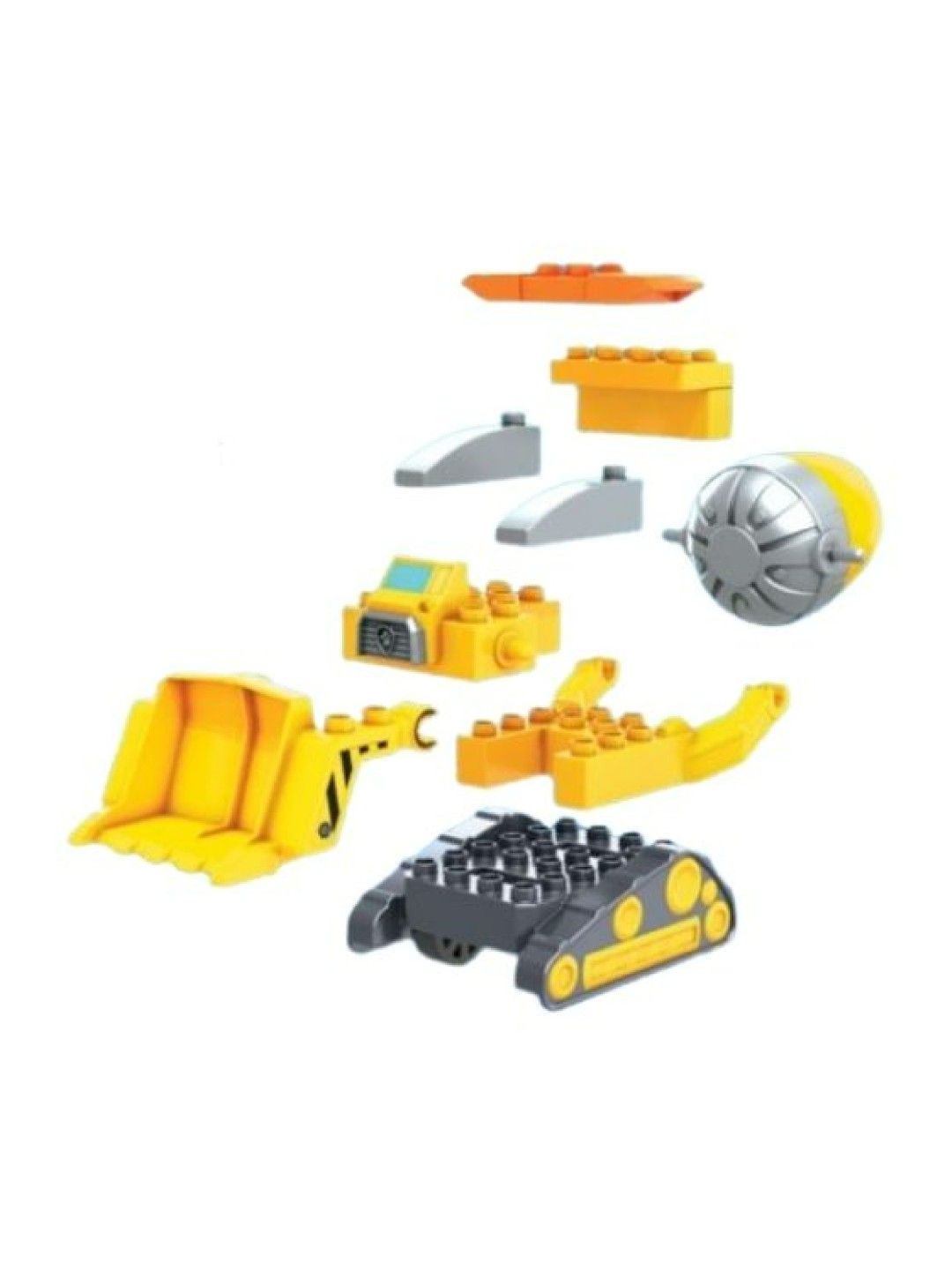 Mega Bloks PAW Patrol: The Movie - Rubble’s City Construction Truck Set (No Color- Image 2)