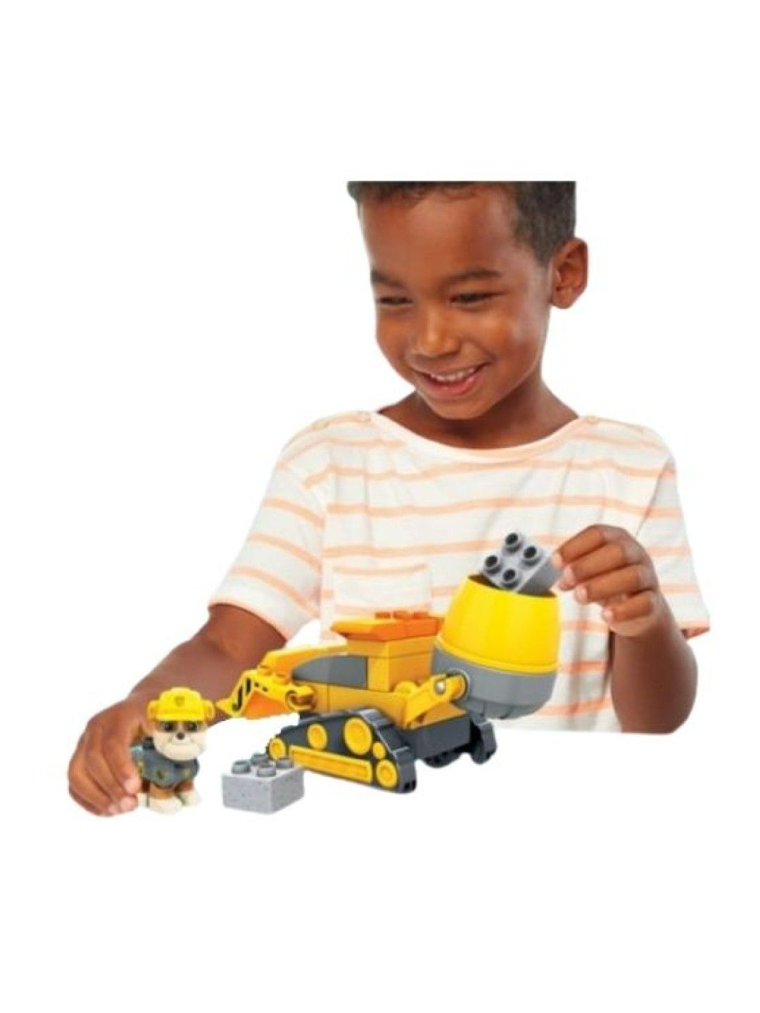 Mega Bloks PAW Patrol: The Movie - Rubble’s City Construction Truck Set (No Color- Image 3)