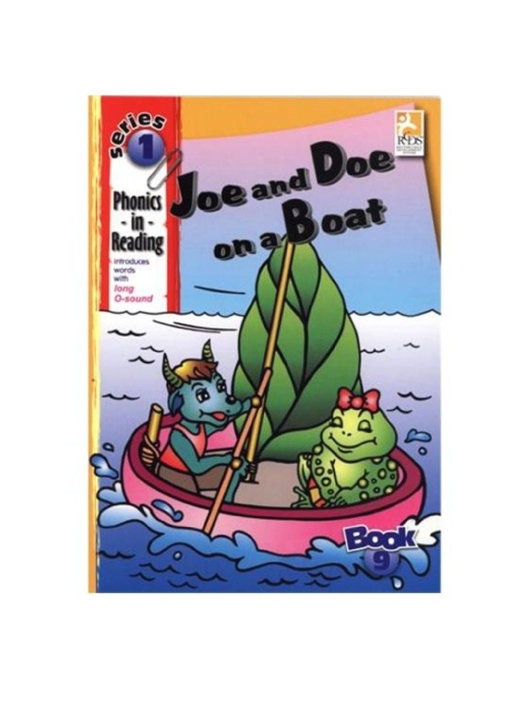 Learning is Fun Phonics In Reading - Joe & Doe On A Boat-Book 9 (No Color- Image 1)