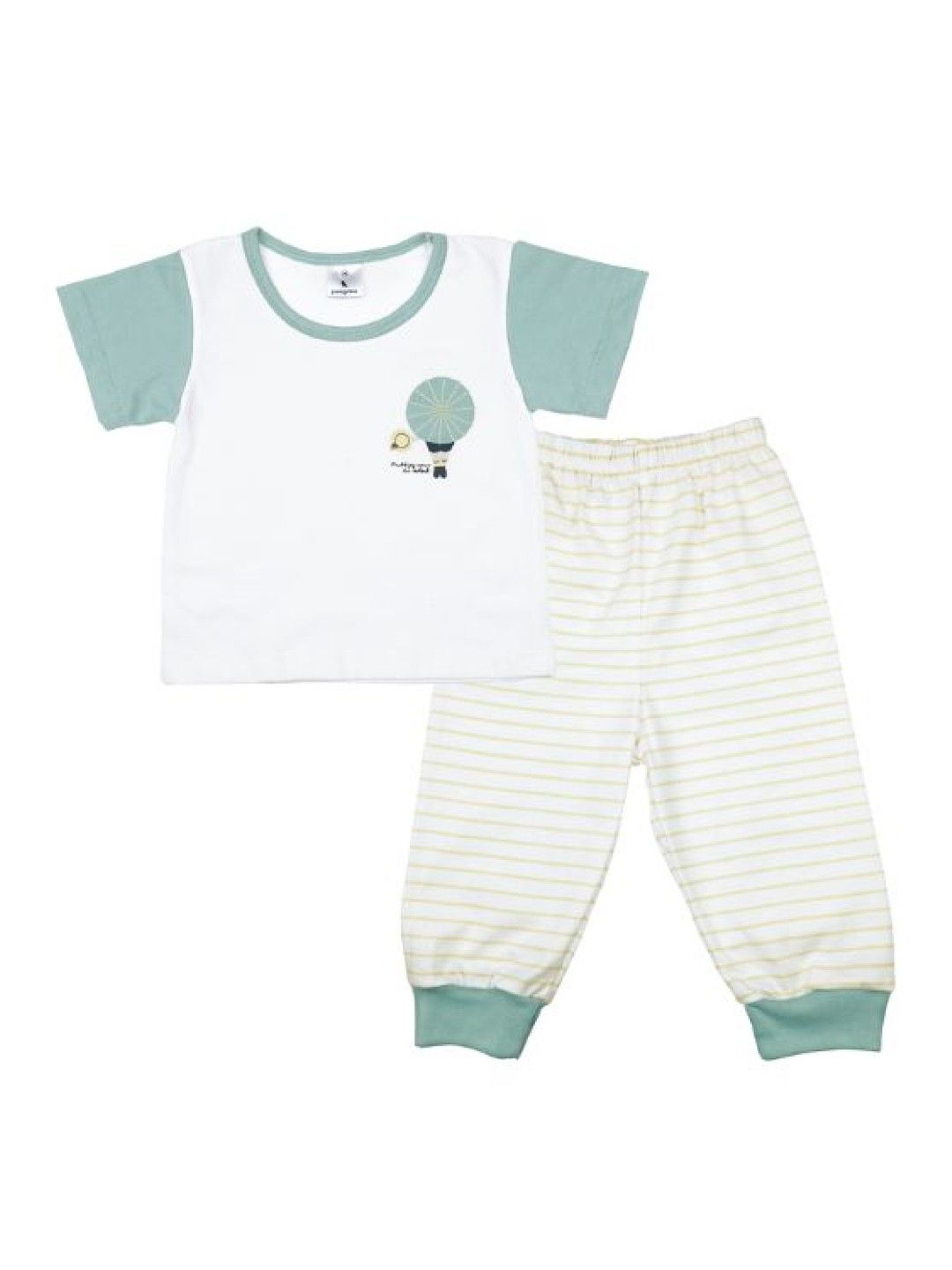 Peregrine T-shirt and Pajama Terno Set - Bains de Soleil Collection (for Infants) (No Color- Image 1)