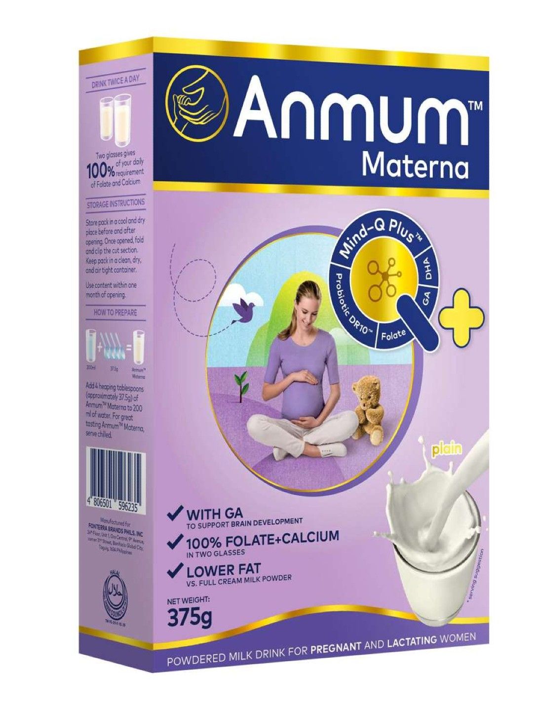 Anmum Anmum Materna Milk Powder Plain (375g)