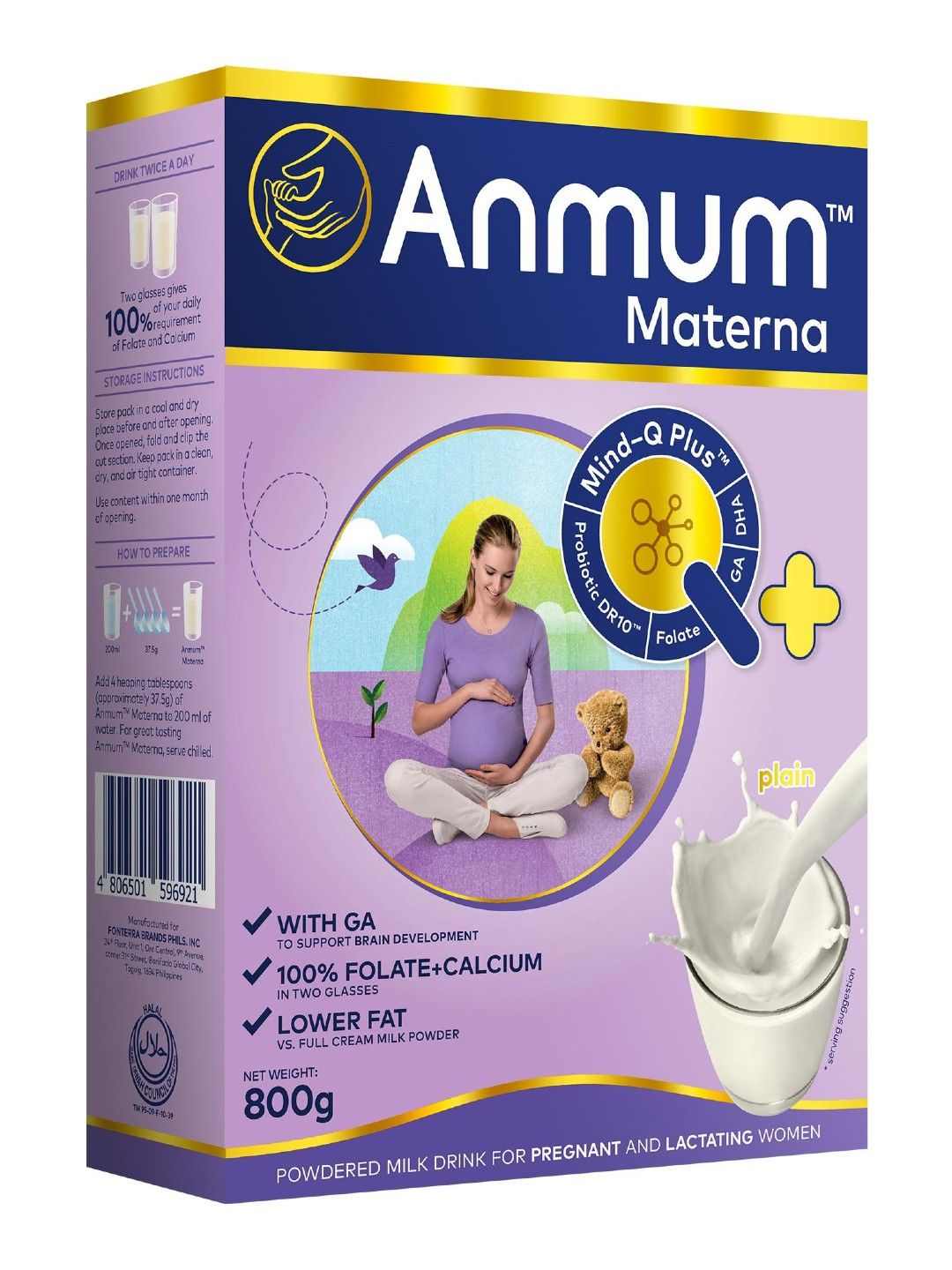 Anmum Anmum Materna Milk Powder Plain (800g)