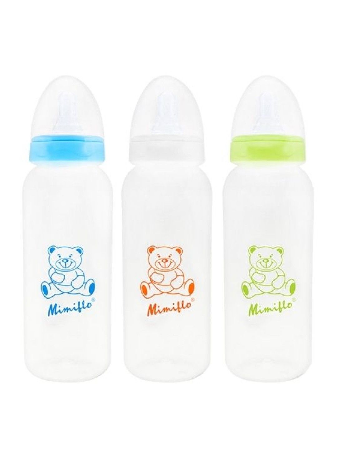 Mimiflo PP De Luxe 9oz. (Set of 3) (White/Blue/Green- Image 1)