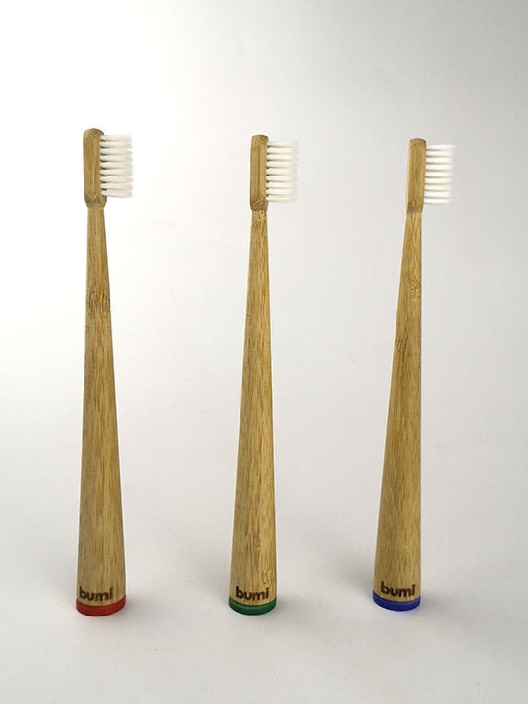 Bumi Bamboo Toothbrush (Red- Image 2)