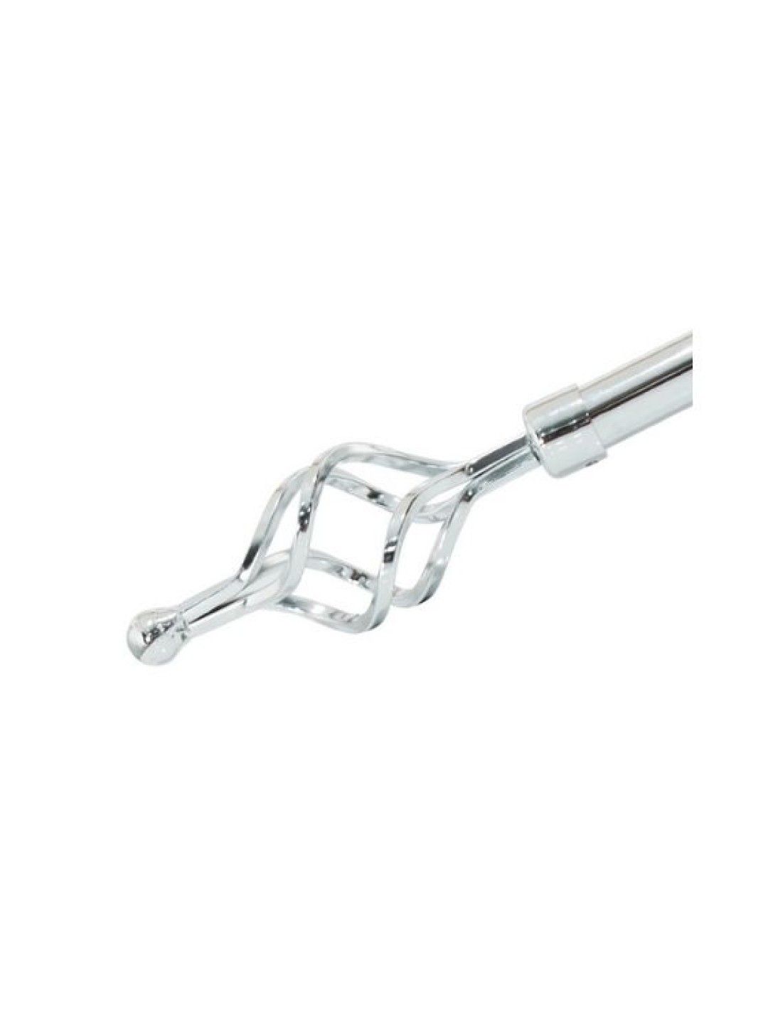 Sunbeams Lifestyle Primeo Metal Window Curtain Rod (300 x 4.5 x 4.5)