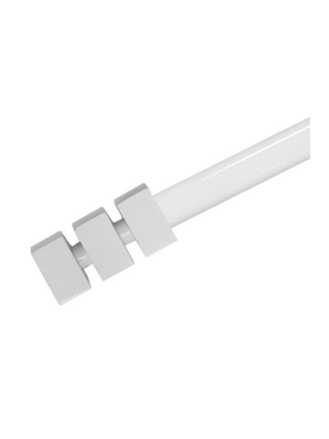 Sunbeams Lifestyle Primeo Metal Window Curtain Rod (120 x 2.5 x 2.5)