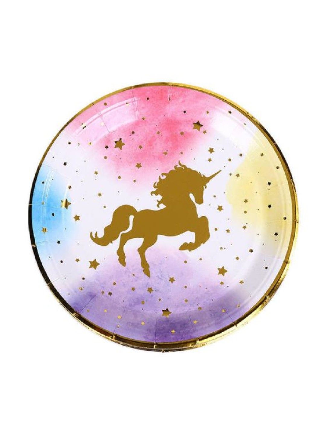 Elves of the Party Unicorn Paper Plate