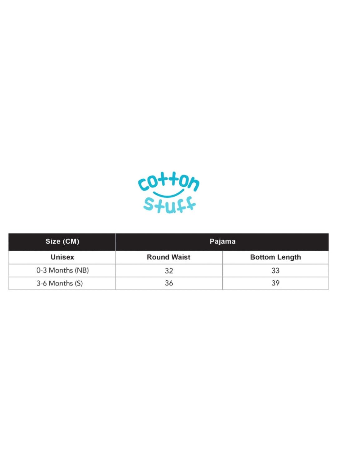 Cotton Stuff 3-piece Footed Pajama  (White) (No Color- Image 3)