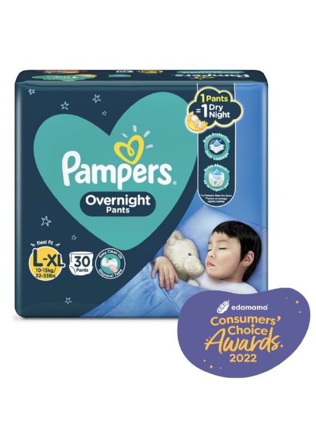 Pampers Overnight Pants Large (30pcs)