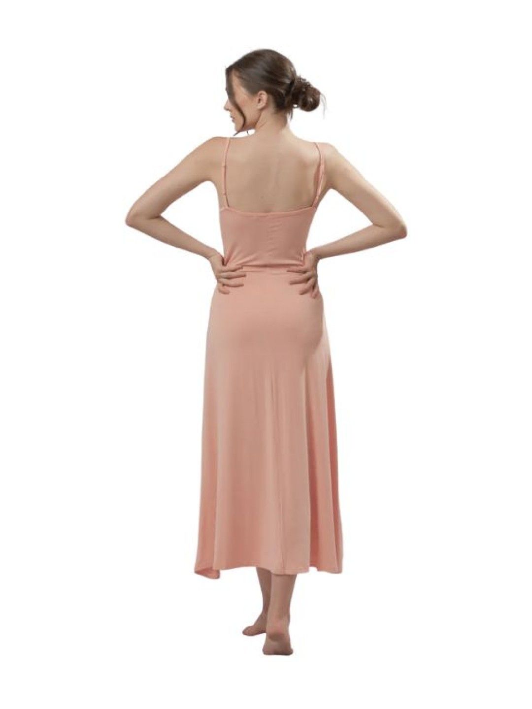 Bamberry Baby Maxi Dress (Peach Pink- Image 2)