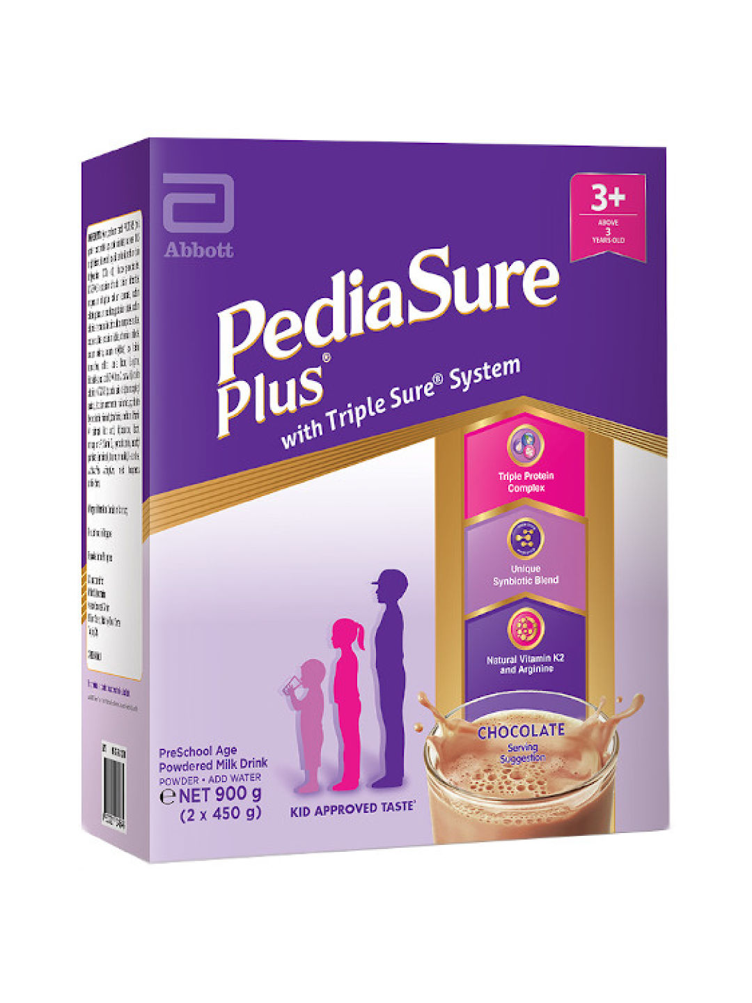 Pediasure Plus Choco For 3 Years Old & Above (900g)