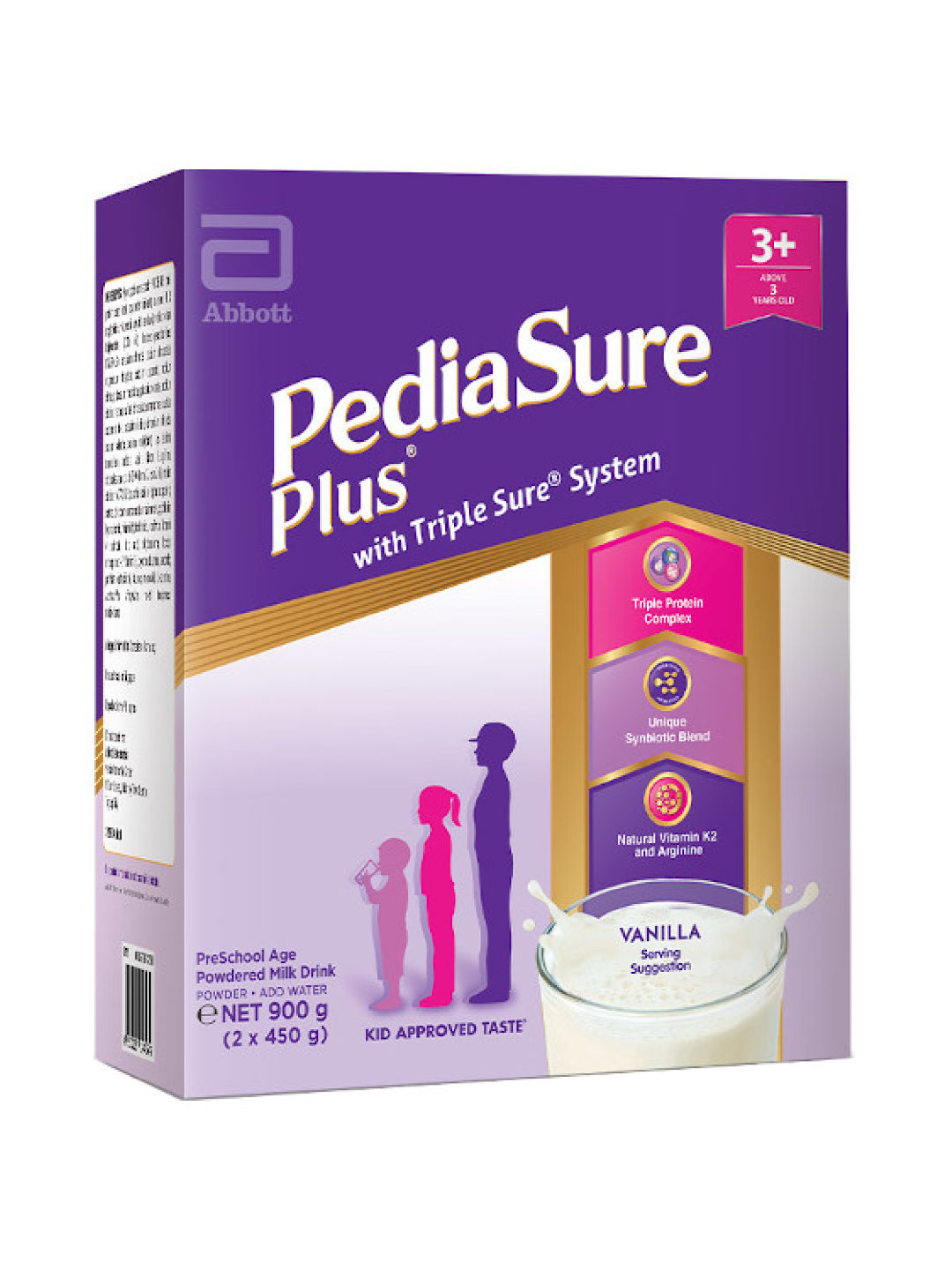 Pediasure Plus Vanilla For 3 Years Old & Above (900g)