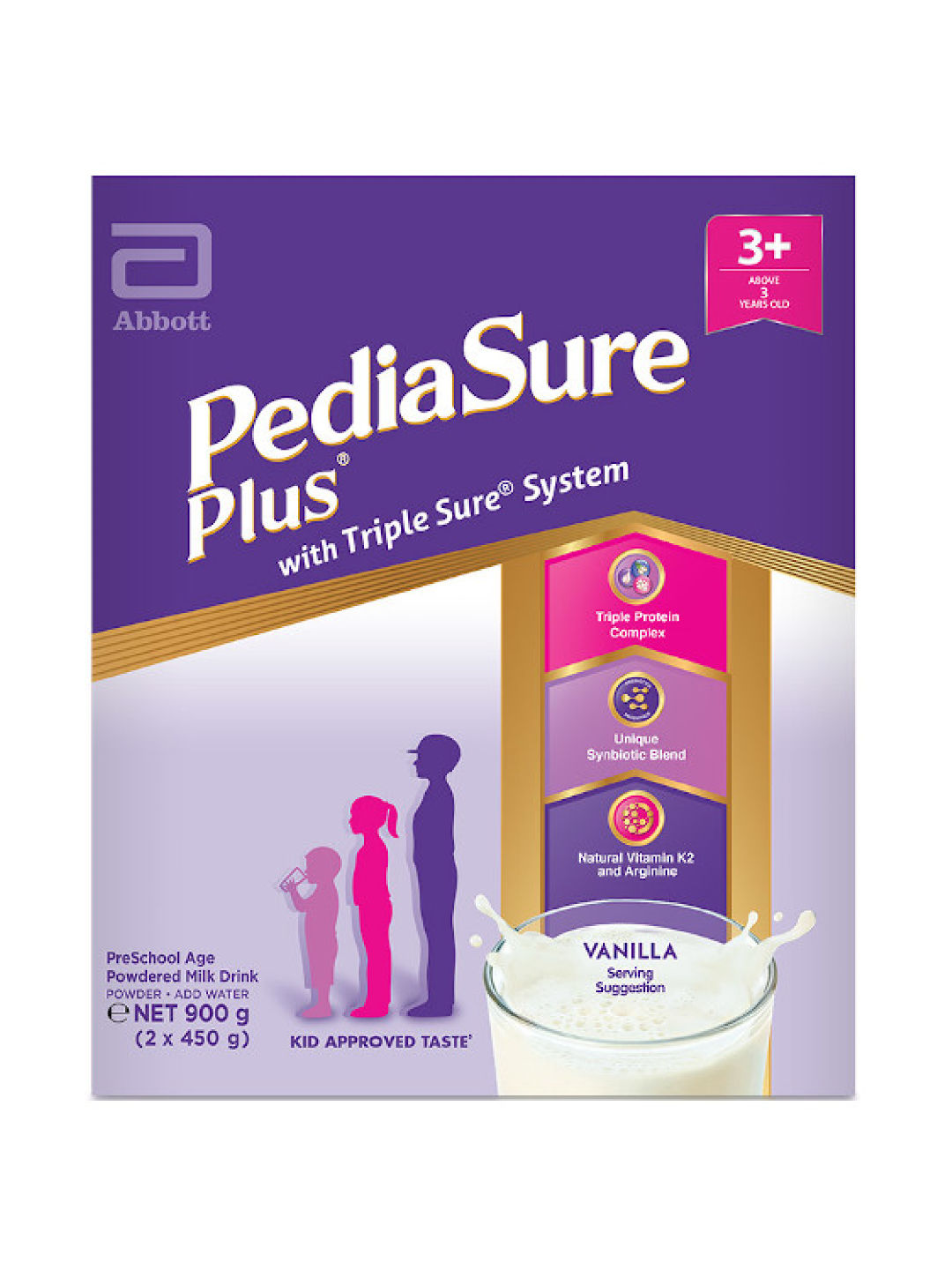 Pediasure Plus Vanilla For 3 Years Old & Above (900g) (No Color- Image 2)