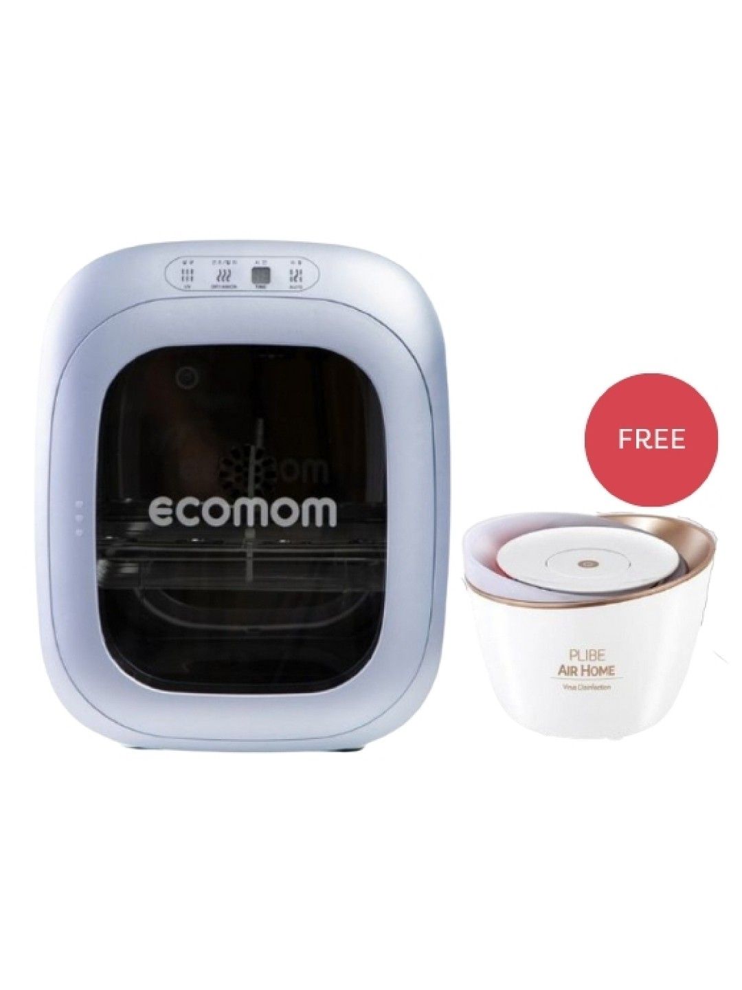 Ecomom 100 Dual UV Sterilizer (Peri Blue) with FREE Plibe Air Home Plasma Portable (No Color- Image 1)