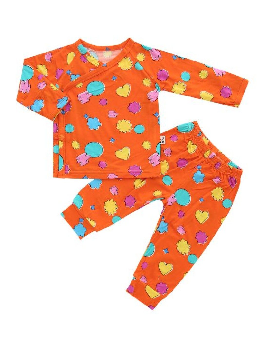 Bamberry Baby Long Sleeved Kimono Pj Set, PTD (Permission To Dance- Image 1)