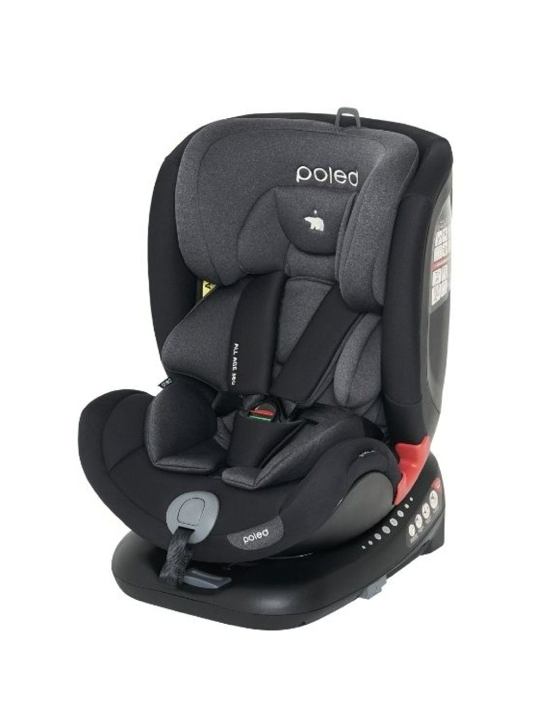 Poled All Age 360 Car Seat