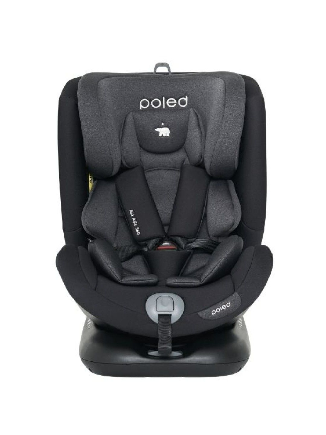 Poled All Age 360 Car Seat (Phantom Black- Image 2)