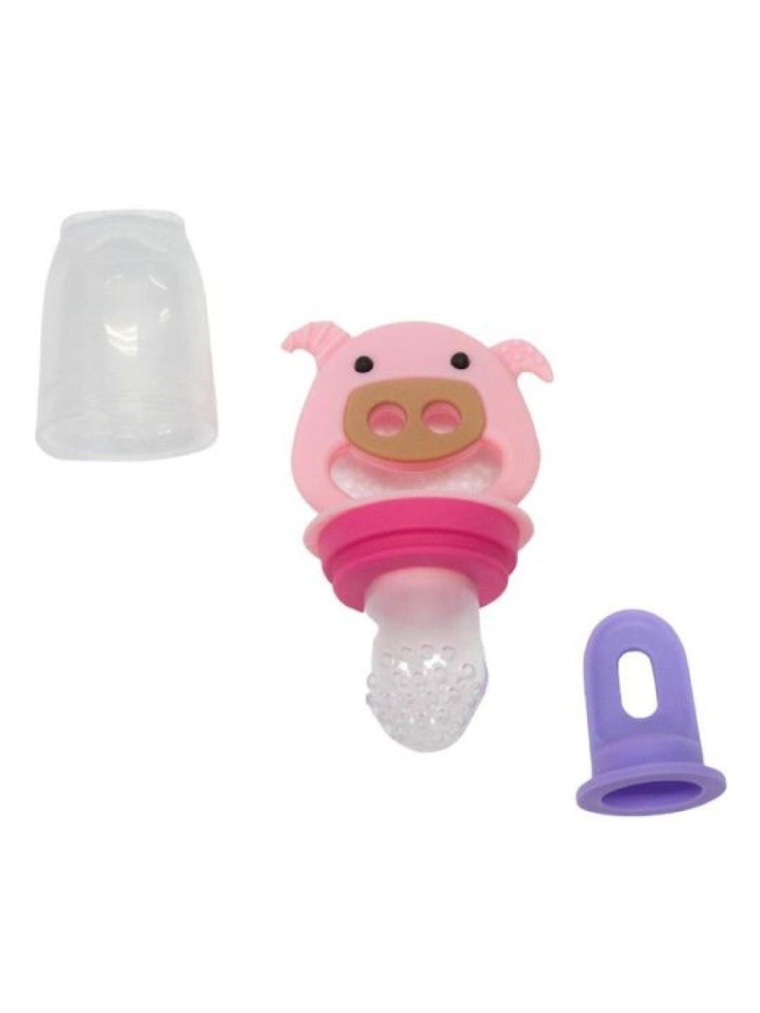 Marcus & Marcus Silicone Self Feeder N' Pop (Pig- Image 2)