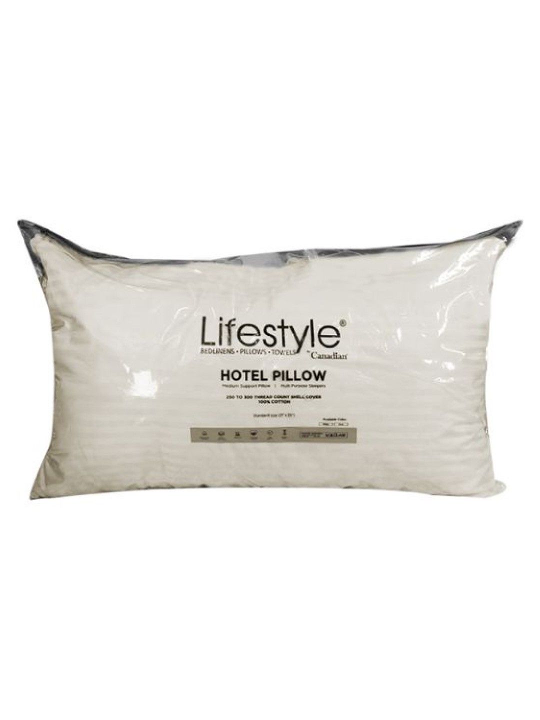 Lifestyle by Canadian Hotel Pillows 250 Thread Count Lifestyle