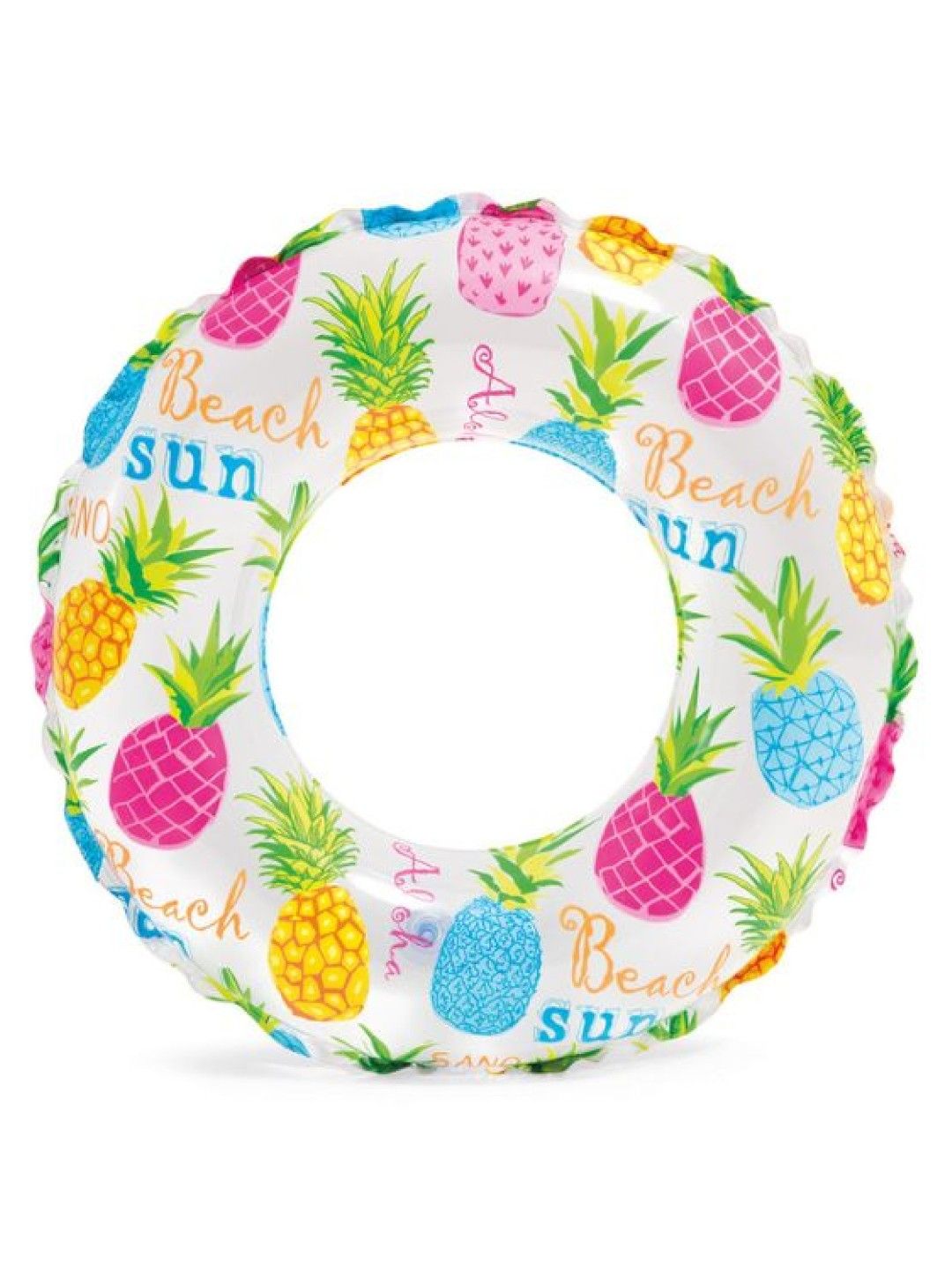 INTEX Lively Print Swim Ring (Pineapple- Image 1)