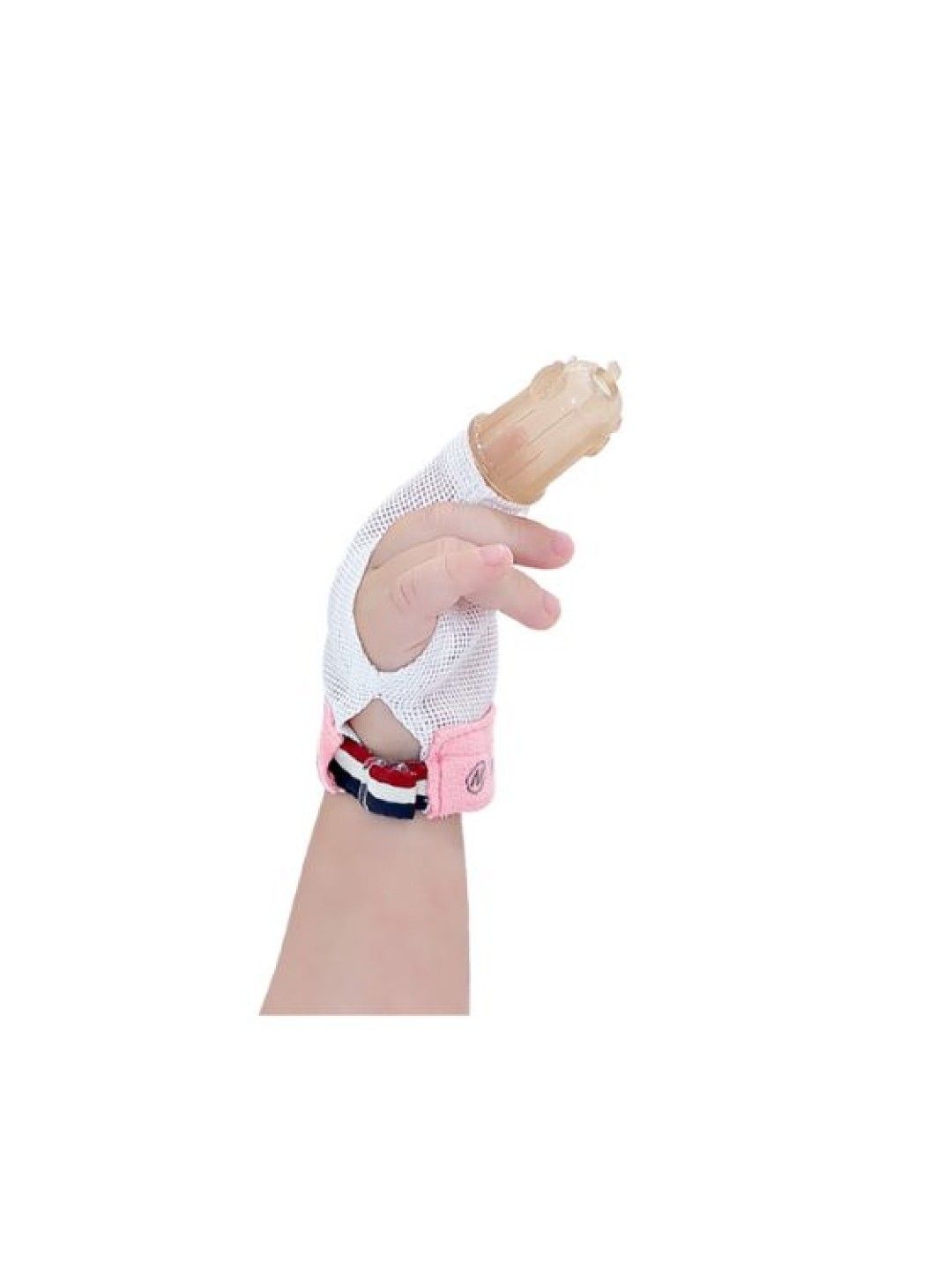 Mambobaby Anti Nail Biting Glove (Pink- Image 2)