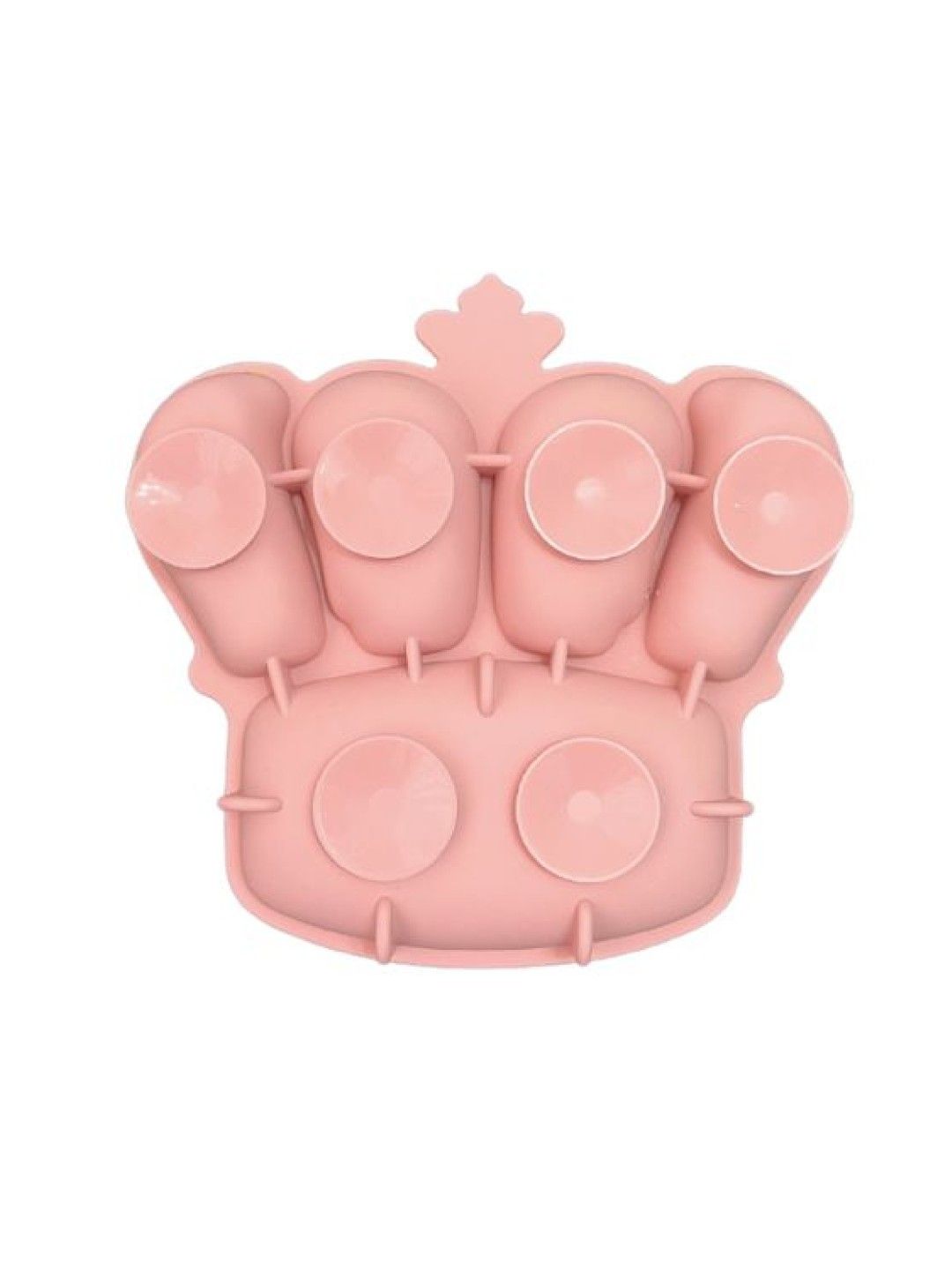 JulieBean Baby Prince and Princess Multi Suction Plate (Pink- Image 2)