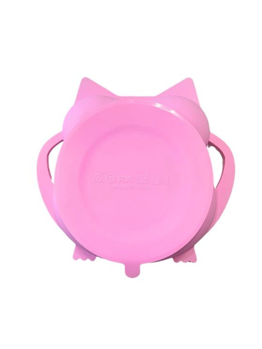 JulieBean Baby Owl Suction Plate (Pink- Image 2)