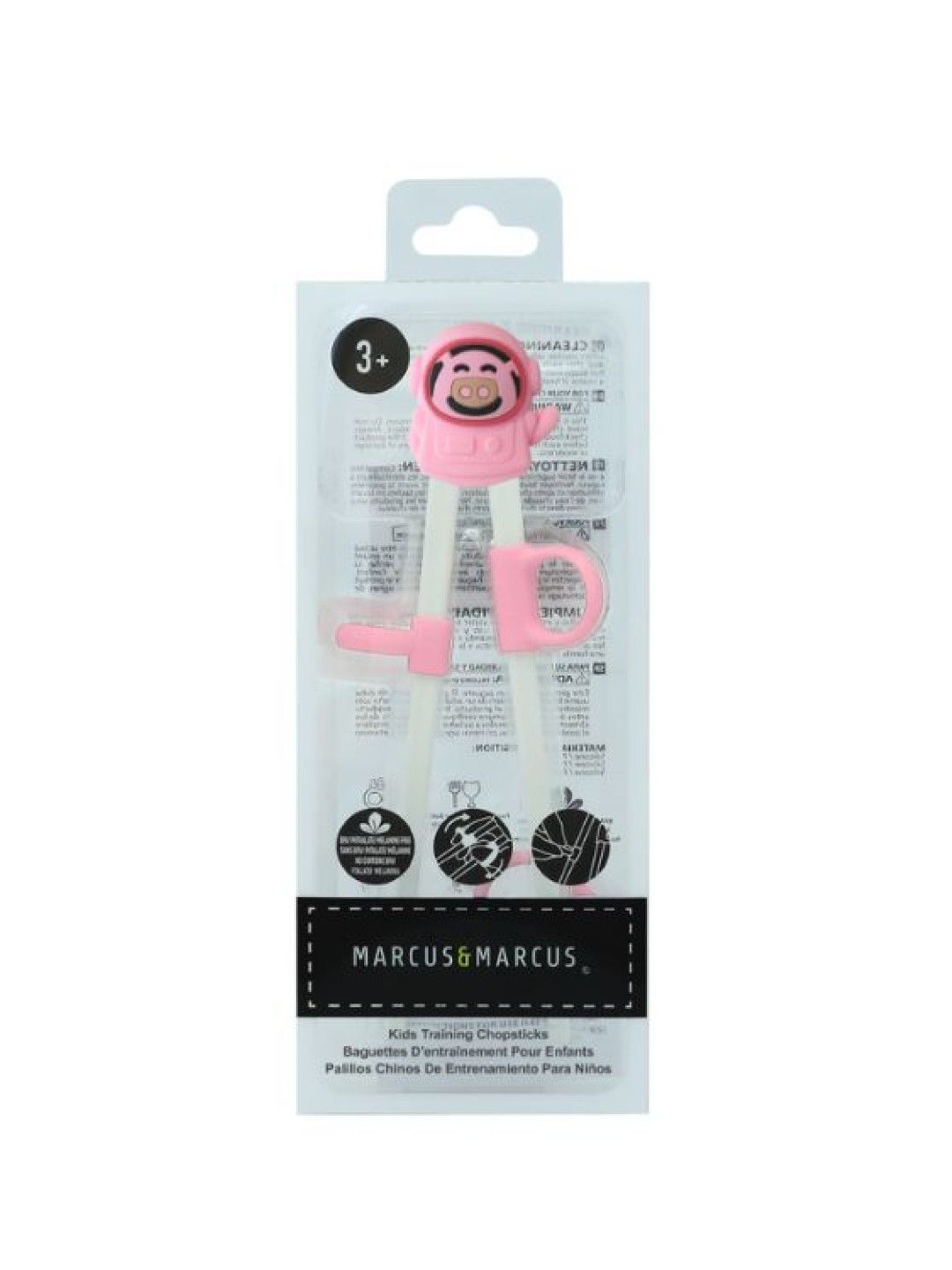 Marcus & Marcus Kids Training Chopsticks (Pink- Image 2)