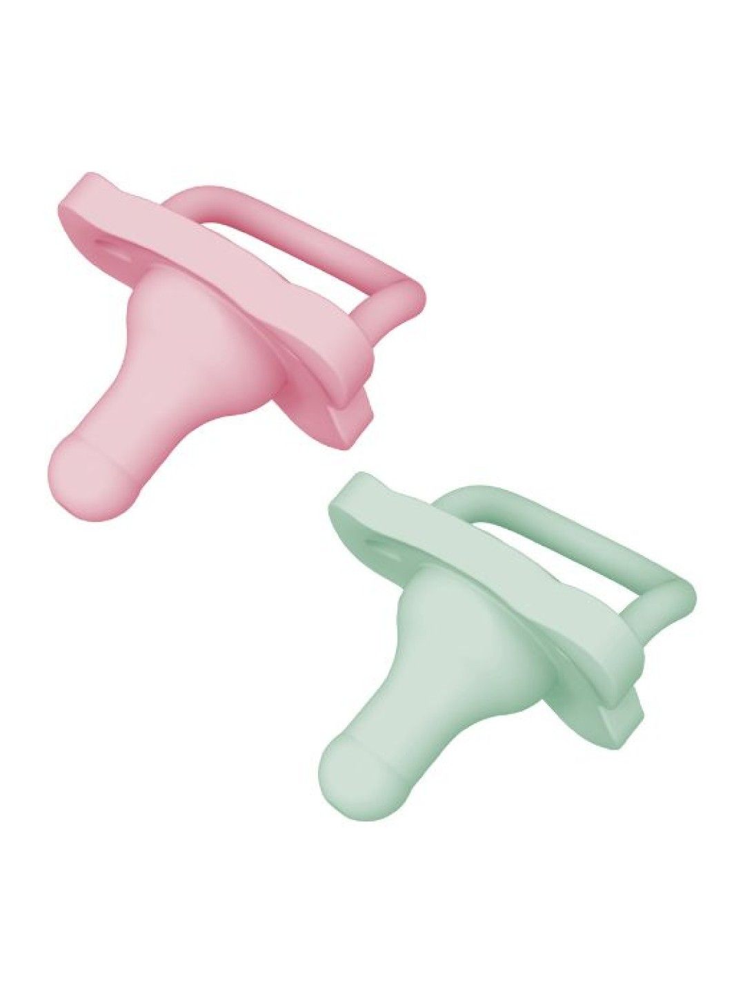 Dr. Brown's Pacifier HappyPaci One-Piece Silicone (2-Pack) (Pink- Image 2)