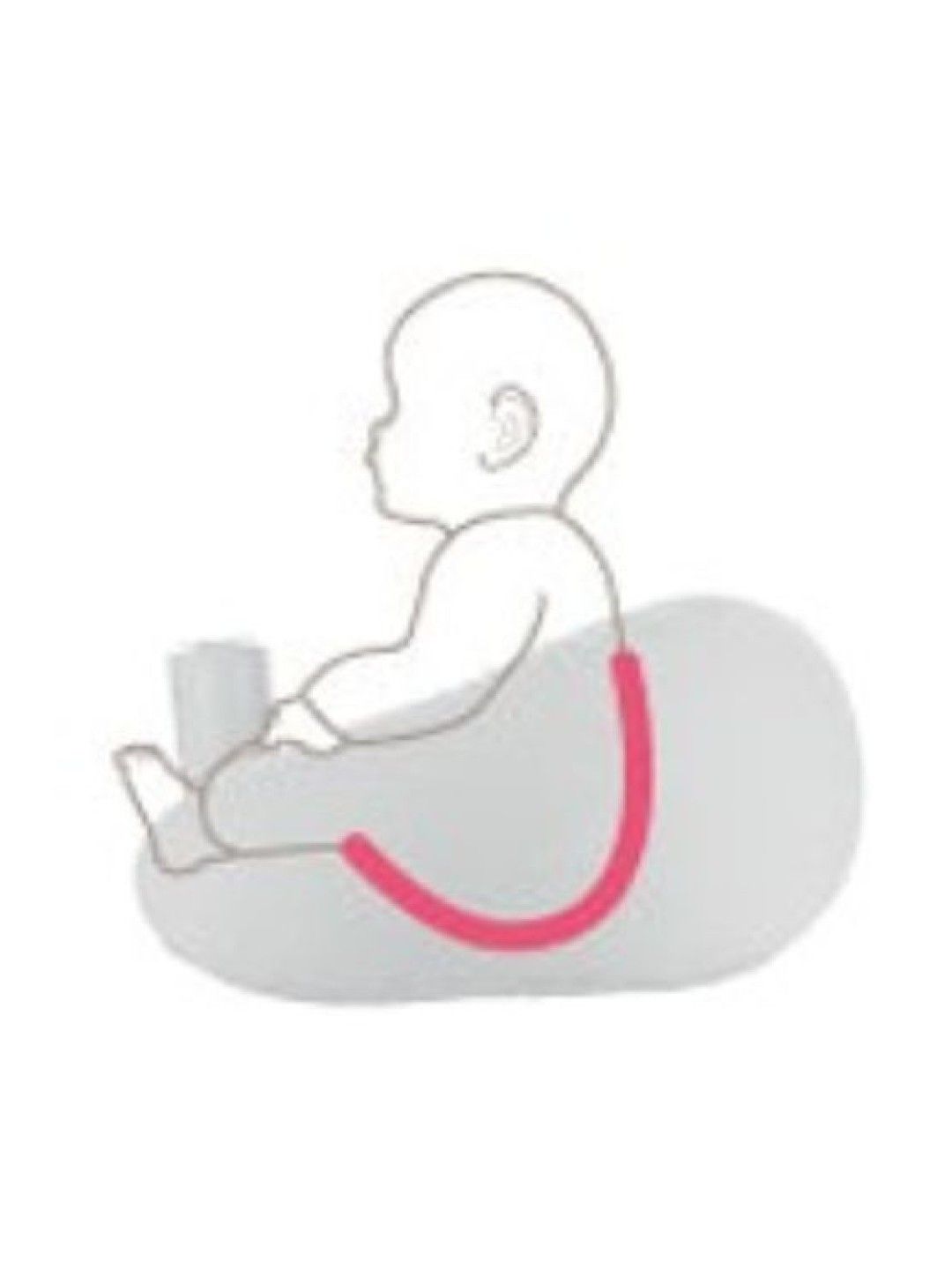 Richell Soft Baby sofa (Pink- Image 3)