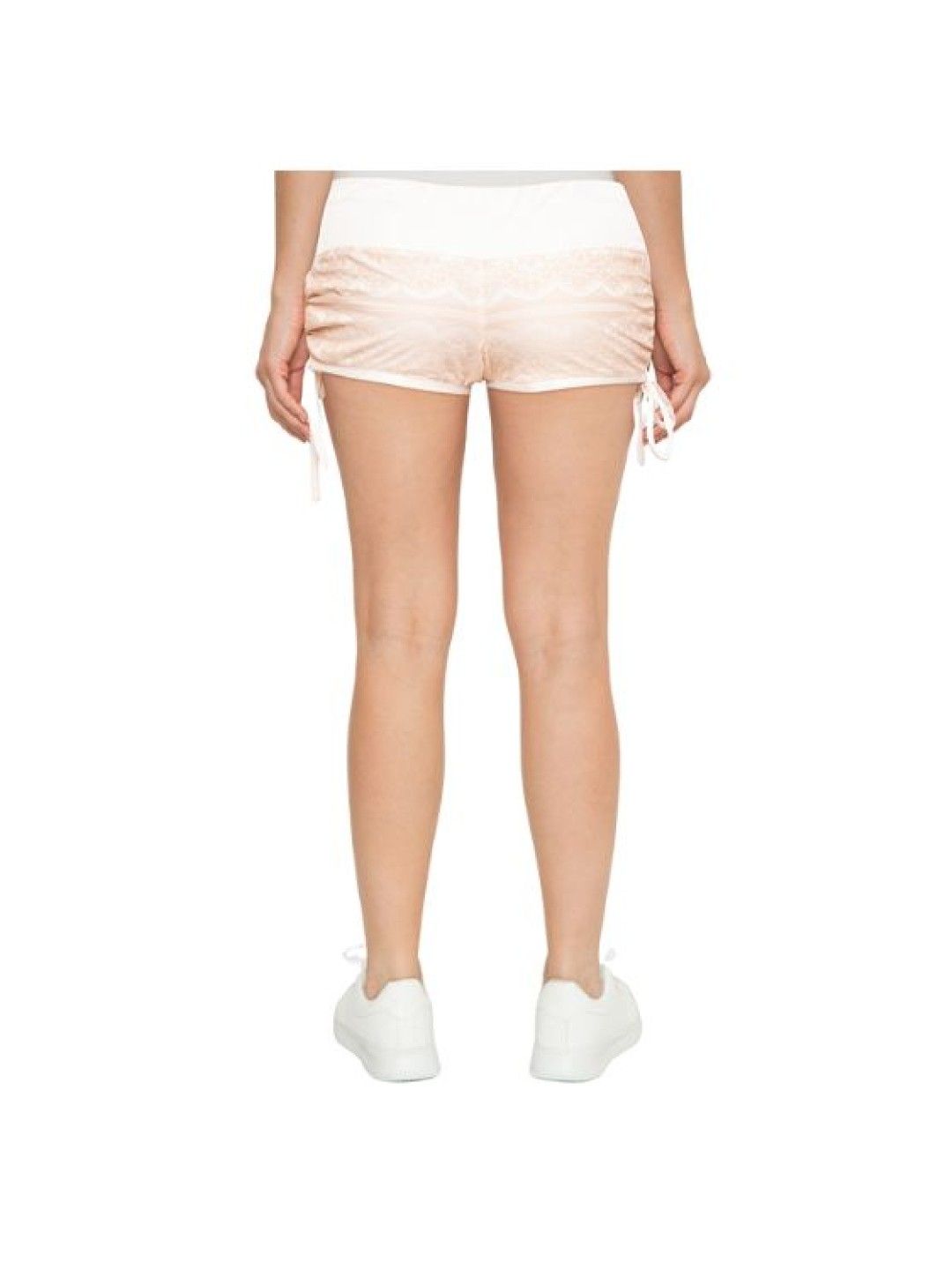 eska Premium Lace High Waist Boyleg Shorts (Pink- Image 4)
