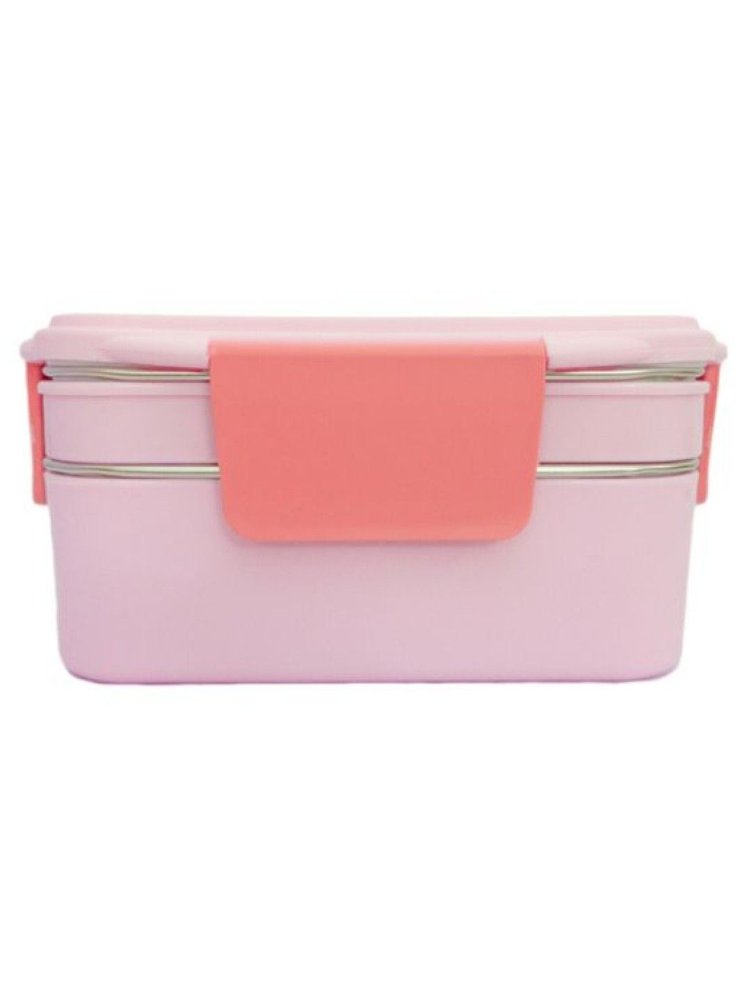 Giggli Insulated Stainless Steel Double Layer Kids' Lunch Box (Pink Bear- Image 4)