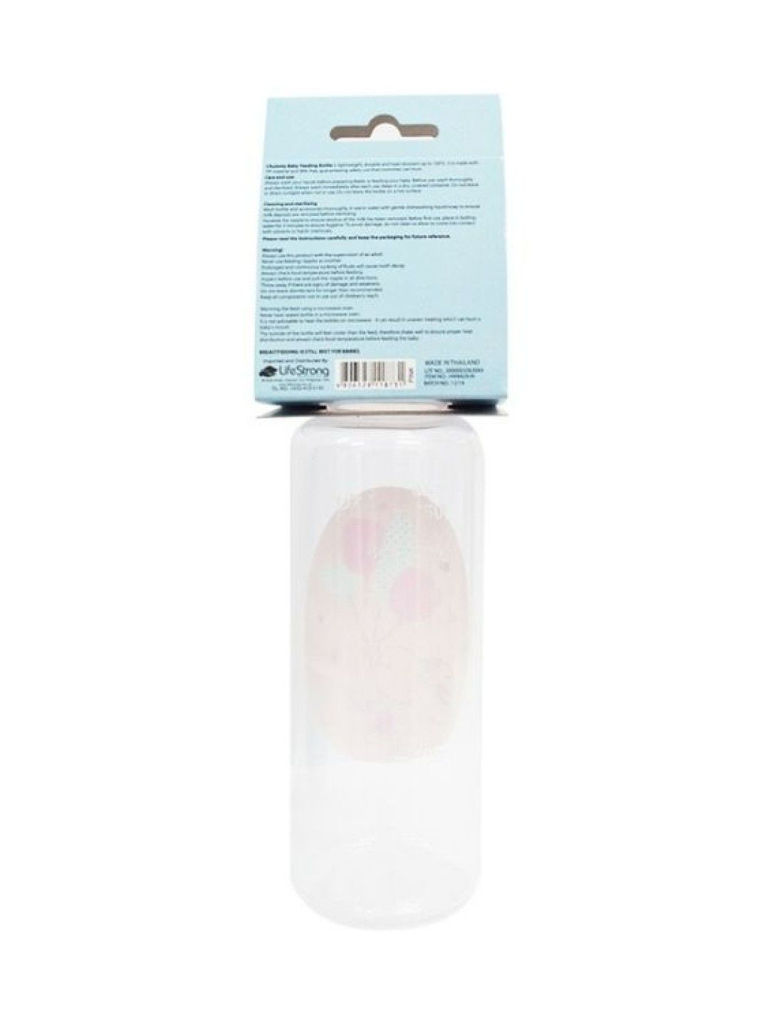 Chummy Baby Feeding Bottle (250ml) (Pink- Image 2)