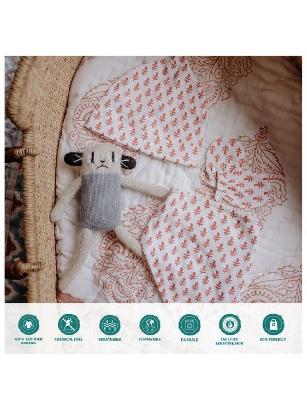 Malabar Baby Accessory Set -  Pink Set (No Color- Image 2)