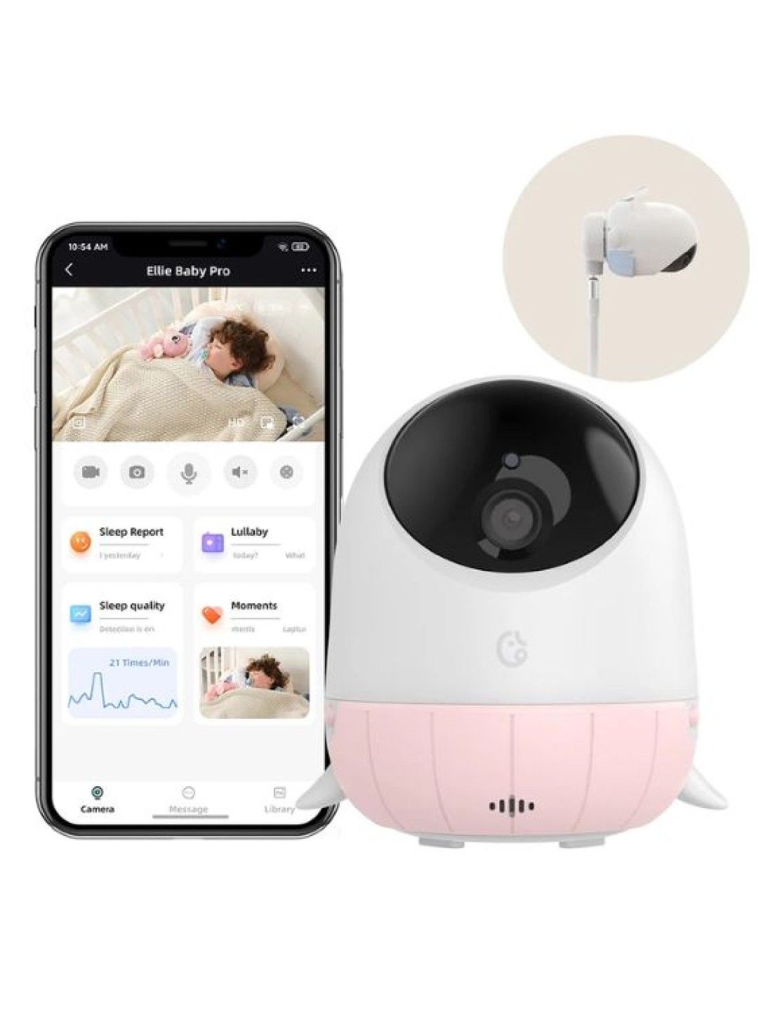 Nizu Ellie Baby Pro Baby Monitor