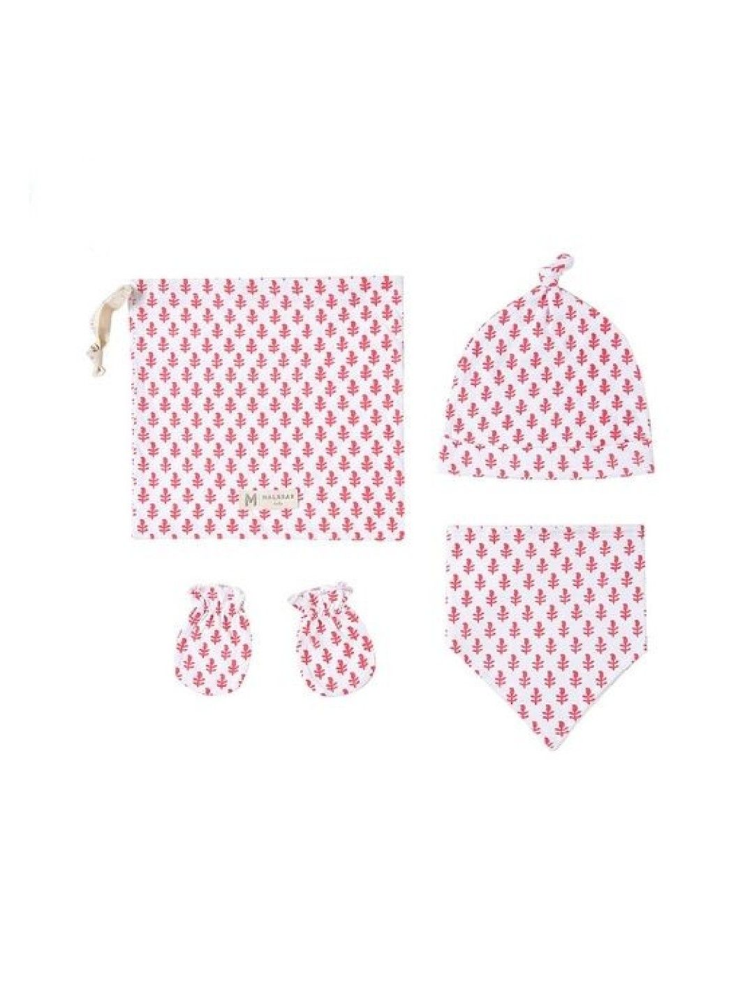 Malabar Baby Accessory Set -  Pink Set (No Color- Image 1)