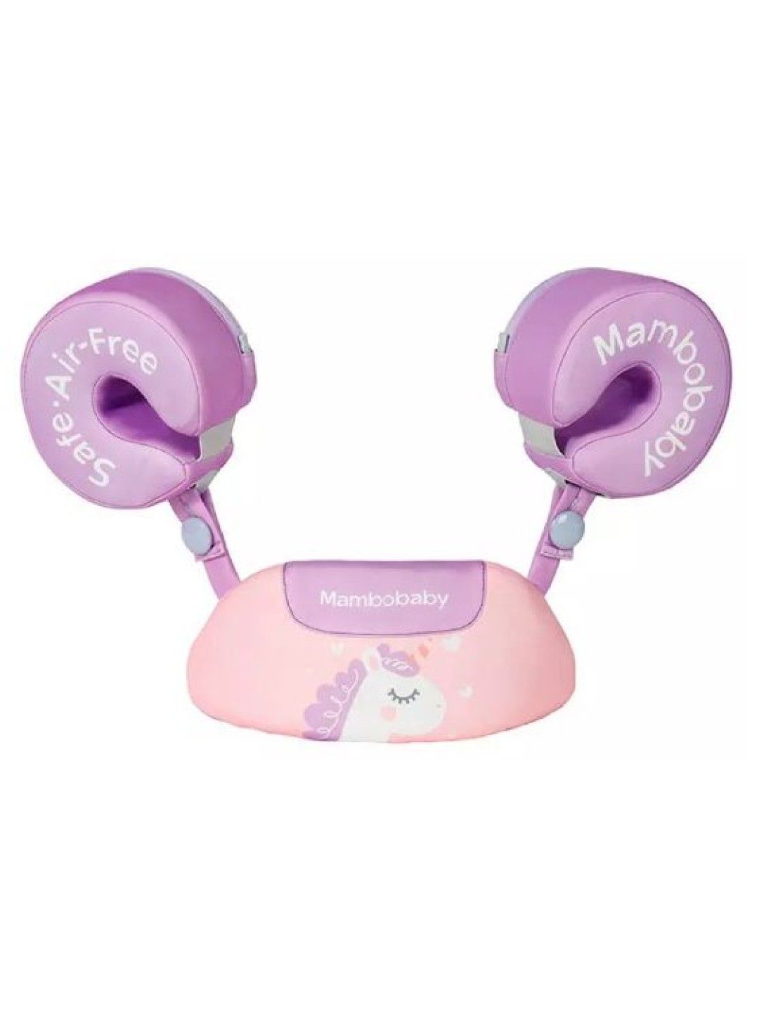 Mambobaby Air-Free Armbands Floater (Set) (Pink Unicorn- Image 1)