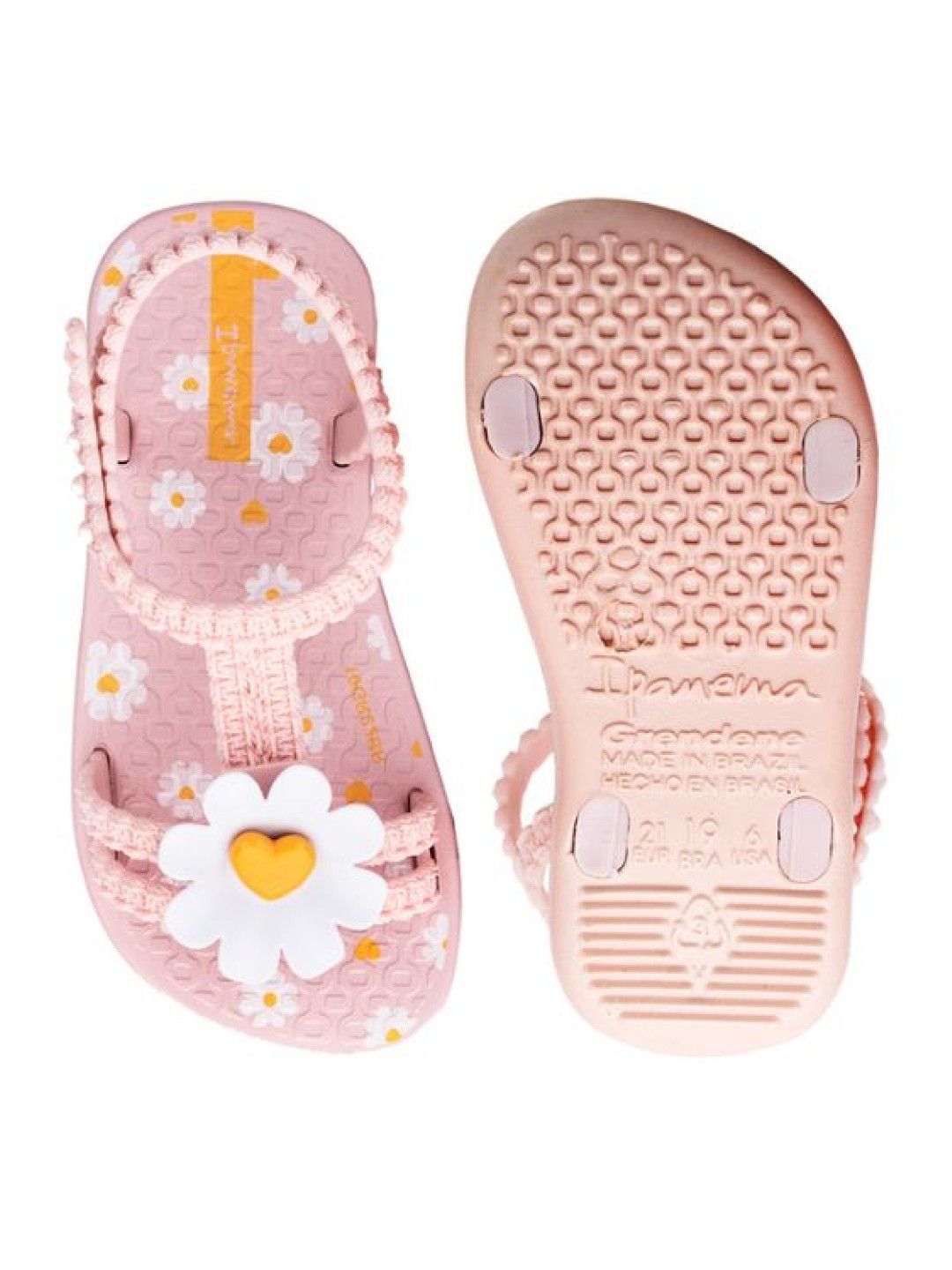 Ipanema Detalhes Baby Sandals (Pink Yellow- Image 2)