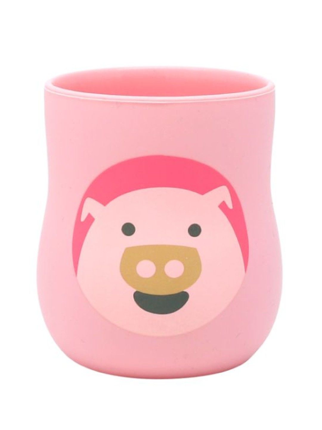 Marcus & Marcus Silicone Baby Training Cup (4oz) (Pink- Image 1)