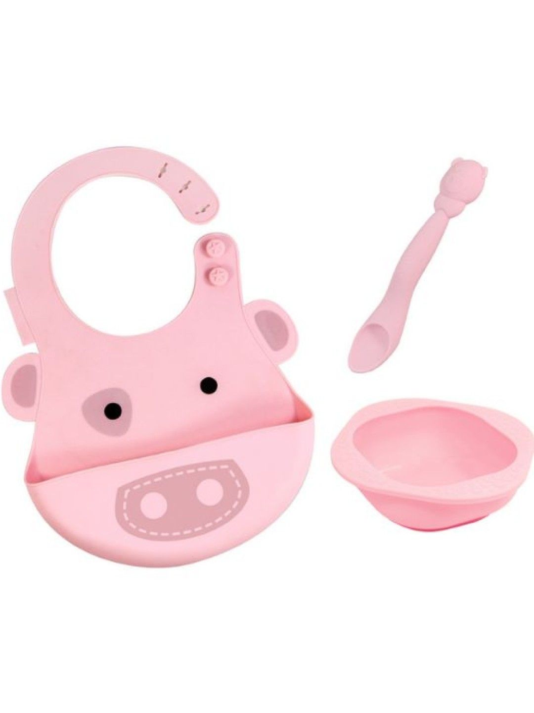 Marcus & Marcus Baby Feeding Set (Pink- Image 1)