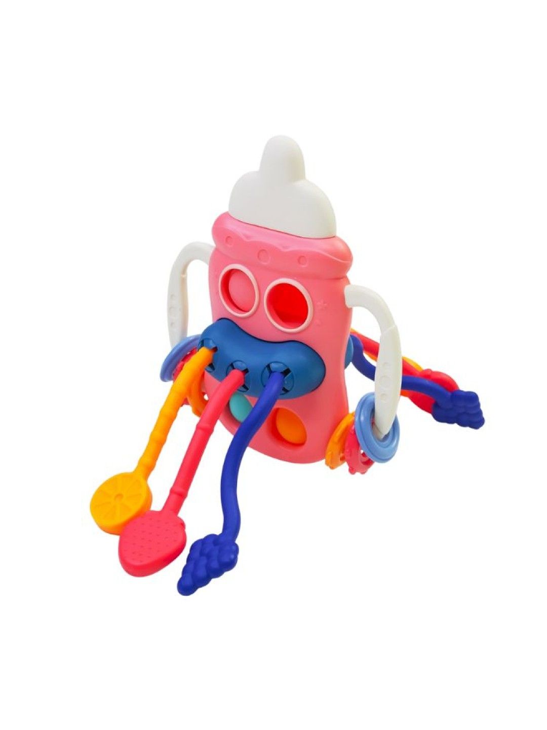 Kidsplay Toys Pull String Cute Baby Bottle Shape (Pink- Image 2)