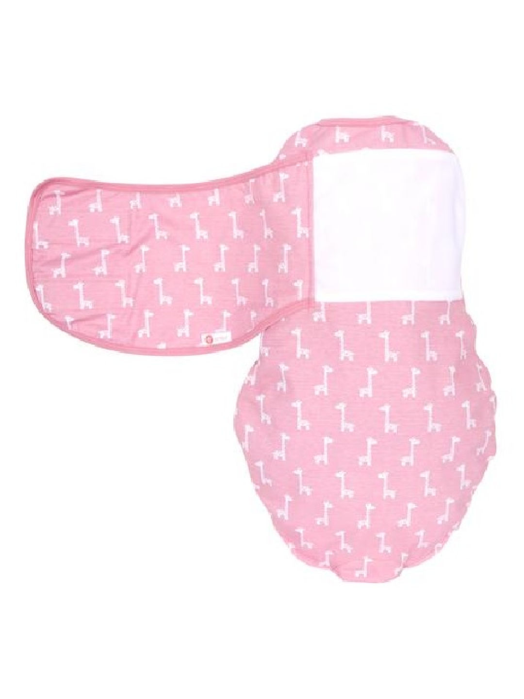 Embe Babies 2-Way Giraffe Classic Wearable Swaddle (Pink- Image 3)