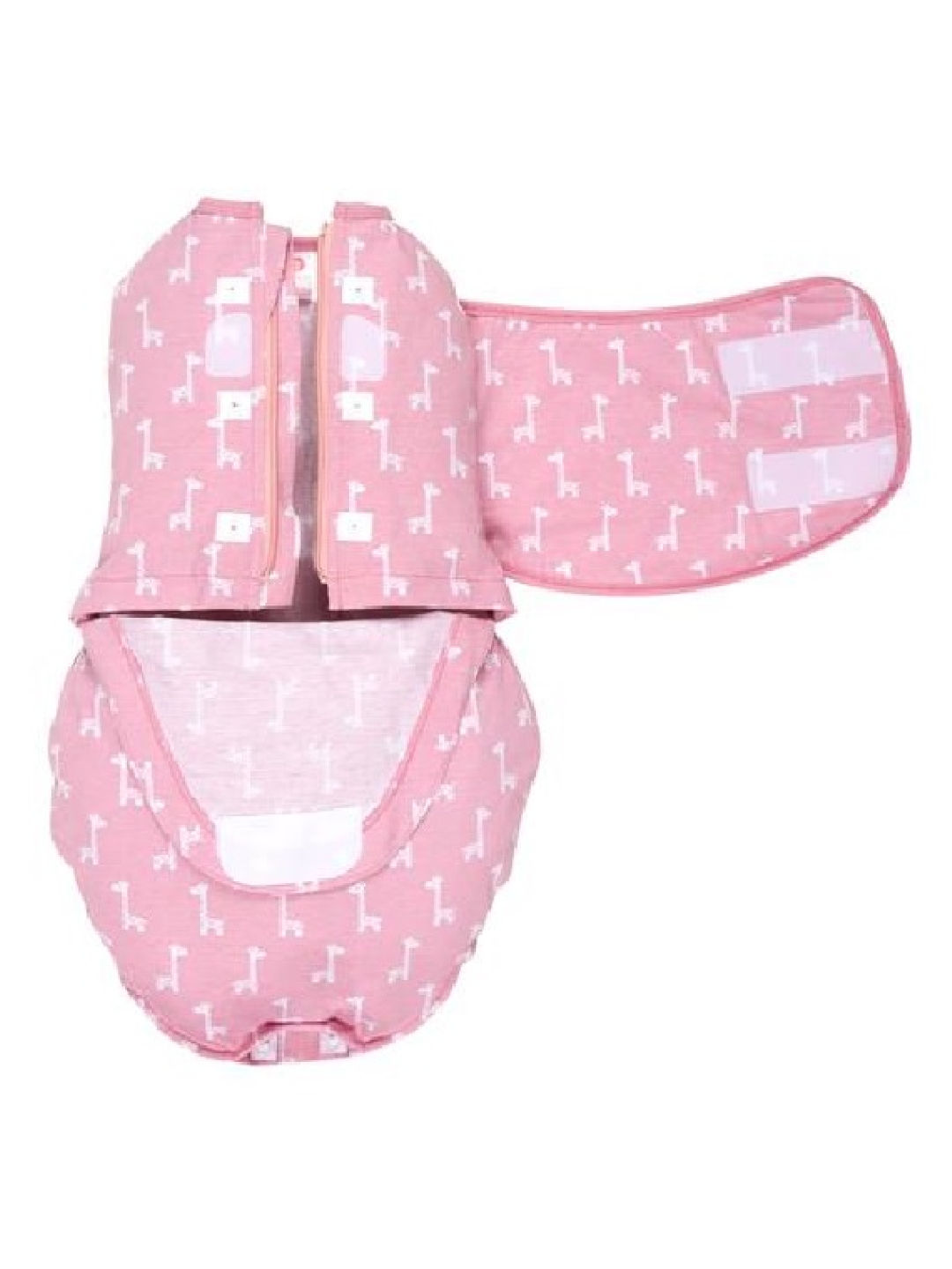 Embe Babies 2-Way Giraffe Classic Wearable Swaddle (Pink- Image 2)