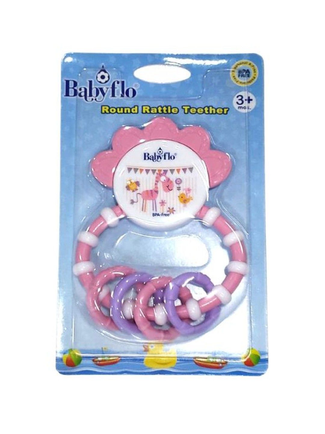 Babyflo Round Rattle Teether