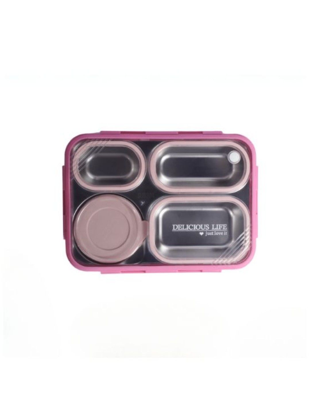 Giggli 4 Compartment Leak & Spill Proof Stainless Steel Bento Box