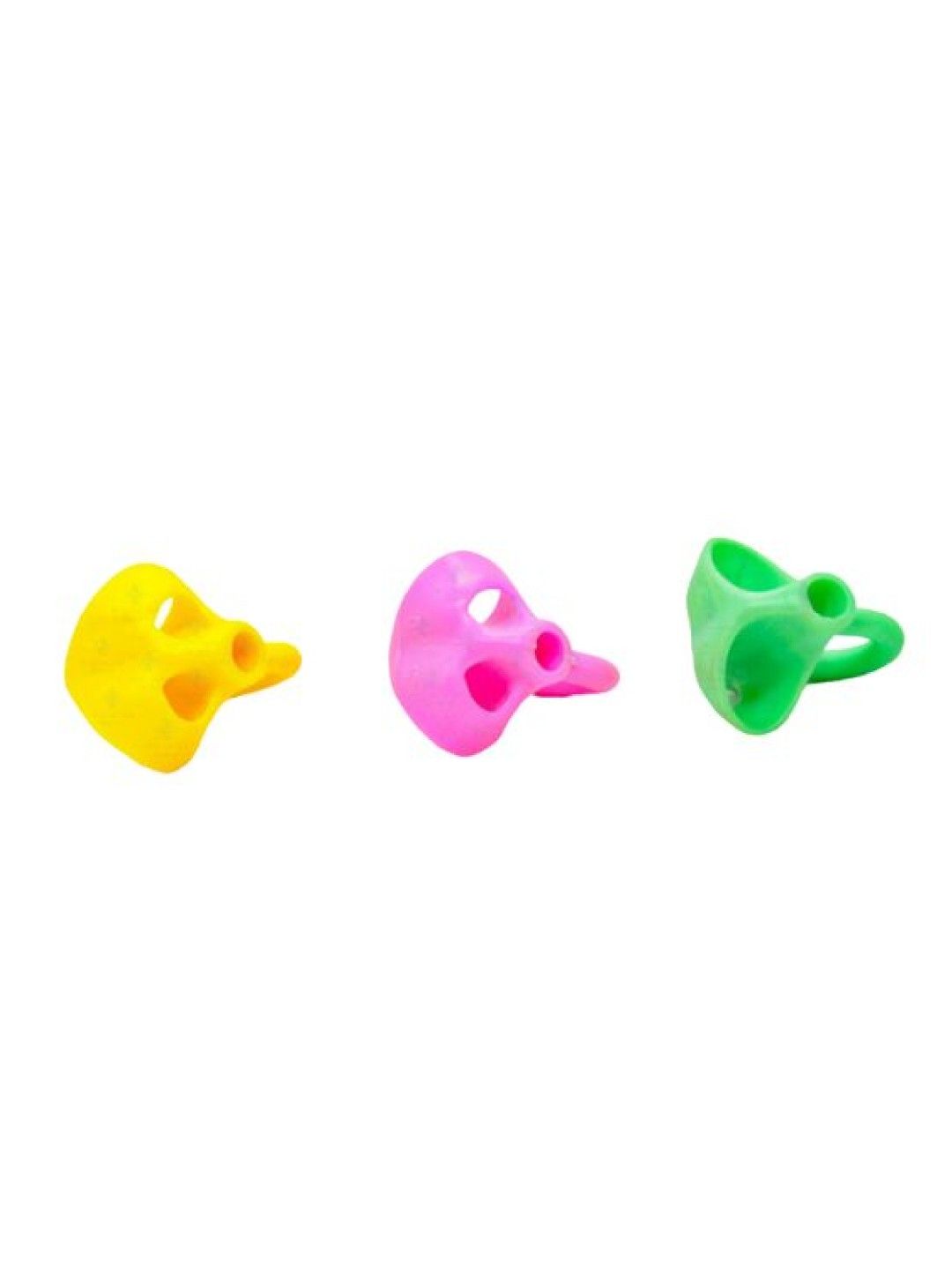 Healthcare Depot Silicone Pencil Grip (Pink/Yellow/Green- Image 2)