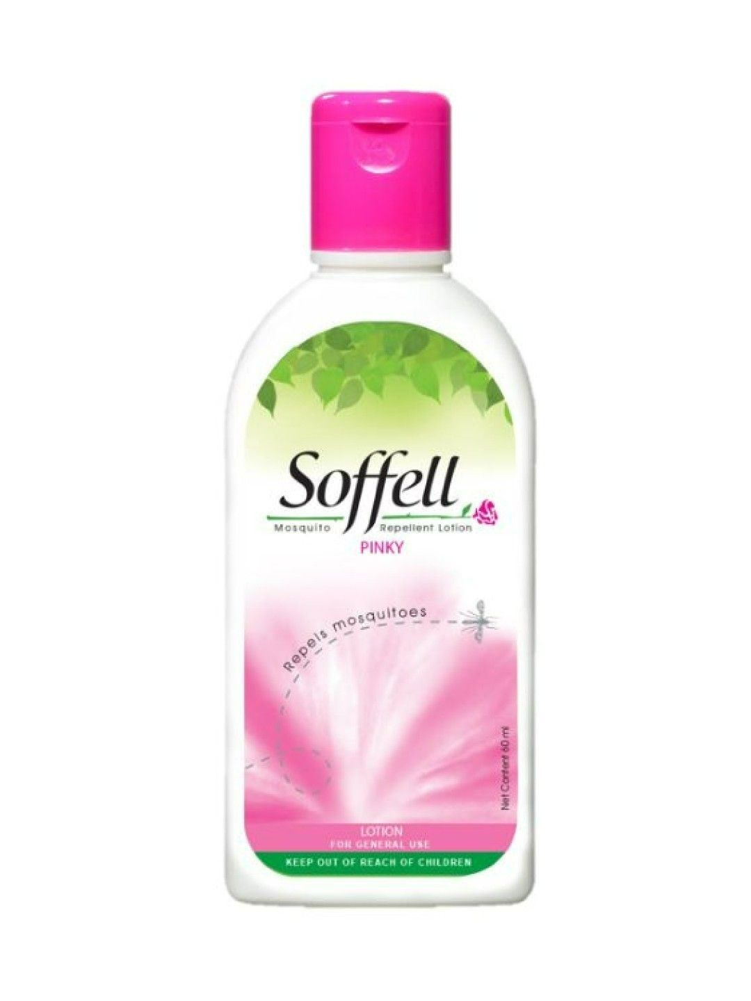 Soffell Mosquito Repellent Lotion Pinky (60ml)