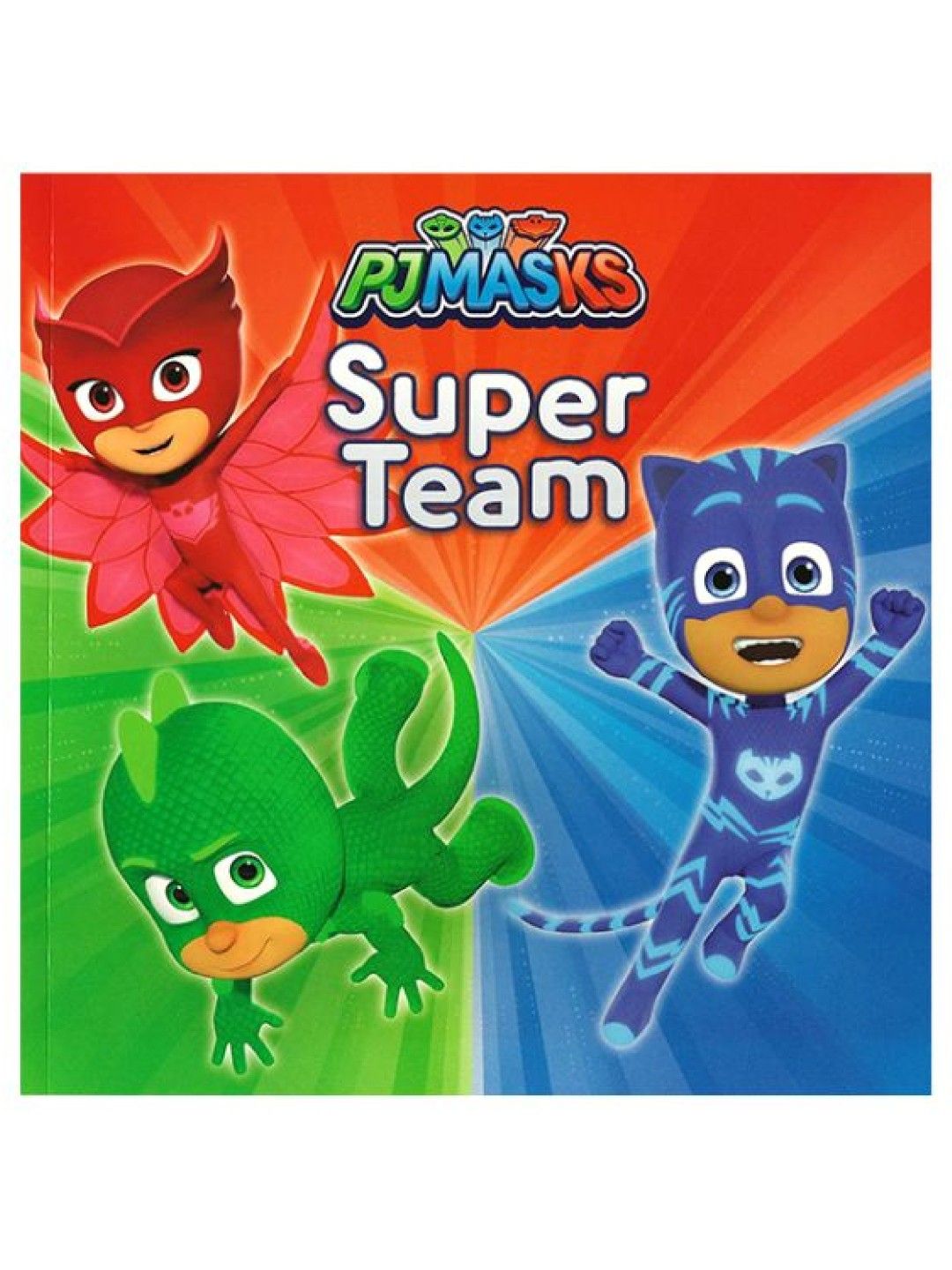 Learning is Fun Pjmasks Storybook - Super Team (No Color- Image 1)