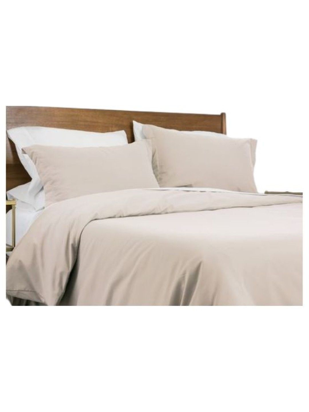 Lifestyle by Canadian 3-Piece Fitted Ls T300 USA - Plain Latte (No Color- Image 1)